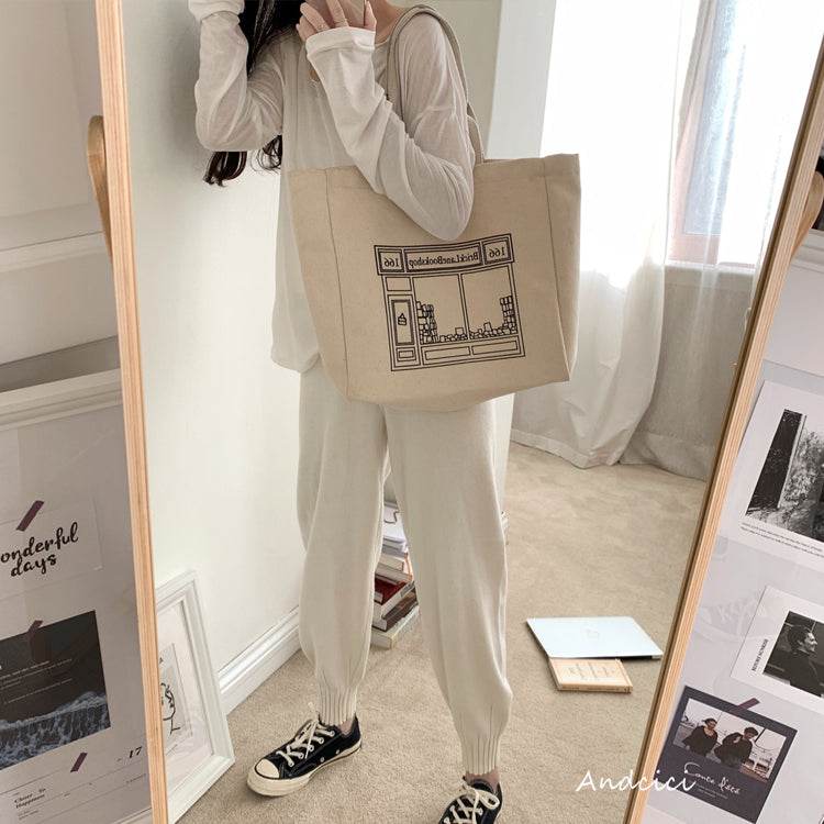 London Brick Lane Bookshop Tote Bag - Casualruby