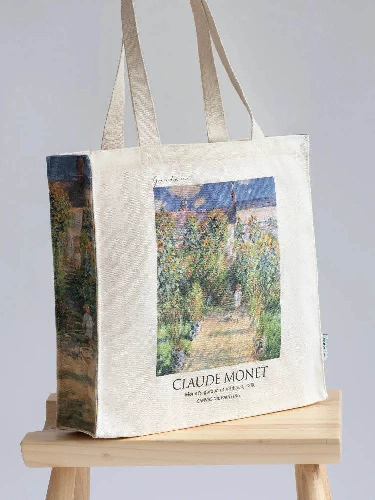 Claude Monet "Malířova zahrada ve Vétheuil"
