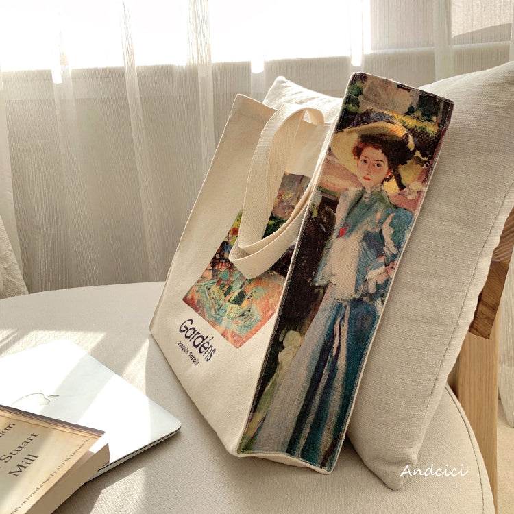The Painted Gardens Tote Bag - Casualruby