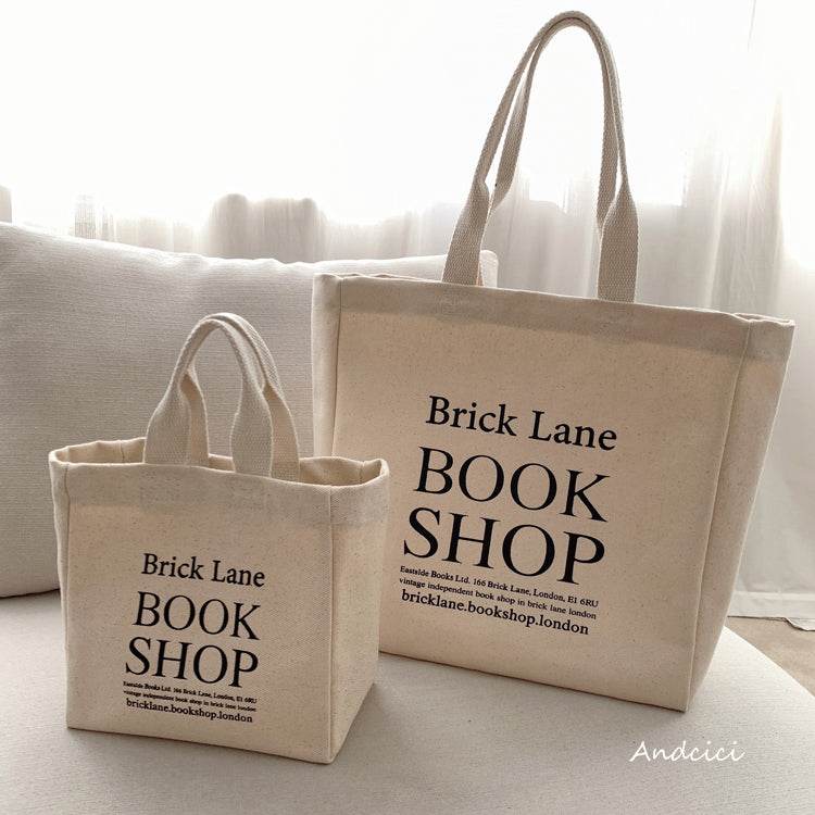 London Brick Lane Bookshop Tote Bag - Casualruby