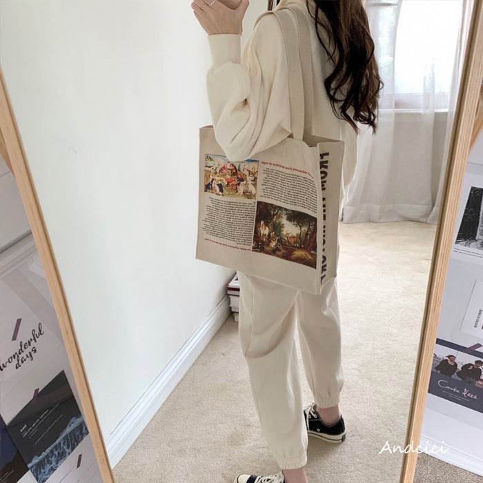 The Vision of Saint Hubert & Book of the HuntTote Bag - Casualruby