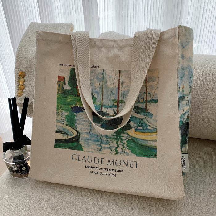 Claude Monet's "Voiliers sur la Seine"