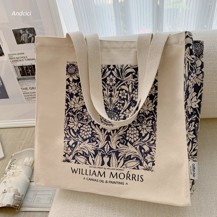 William Morris “Navy Botanical Pattern”