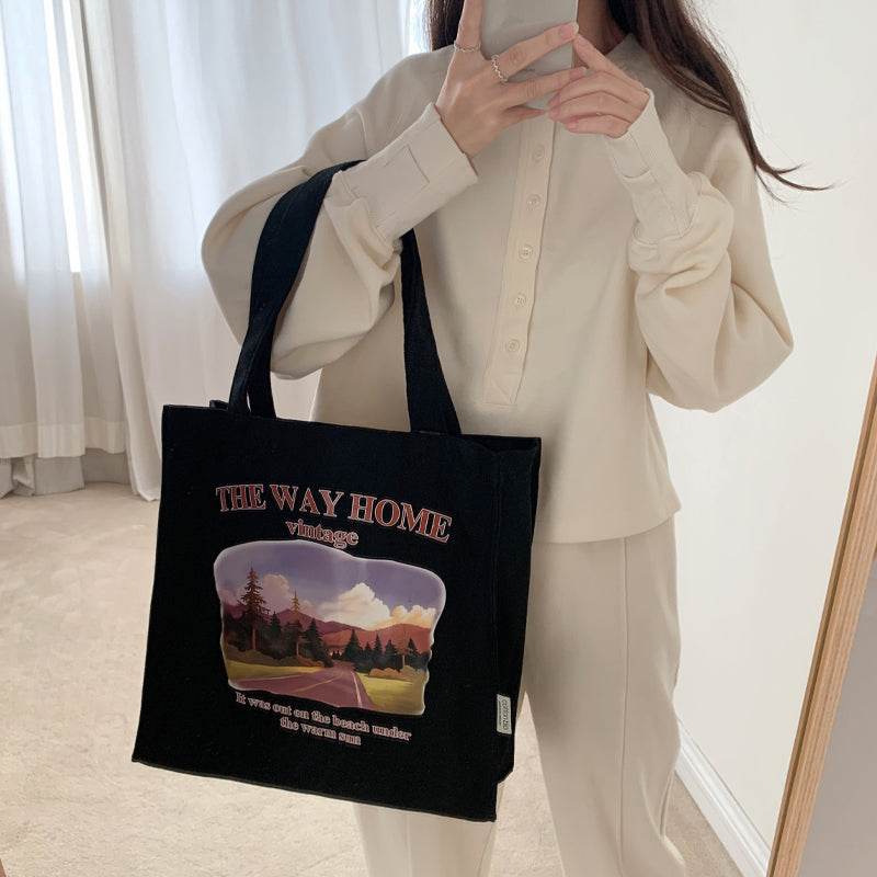 The Way Home Vintage tote bag - Casualruby