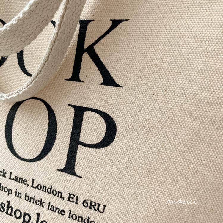London Brick Lane Bookshop Tote Bag - Casualruby