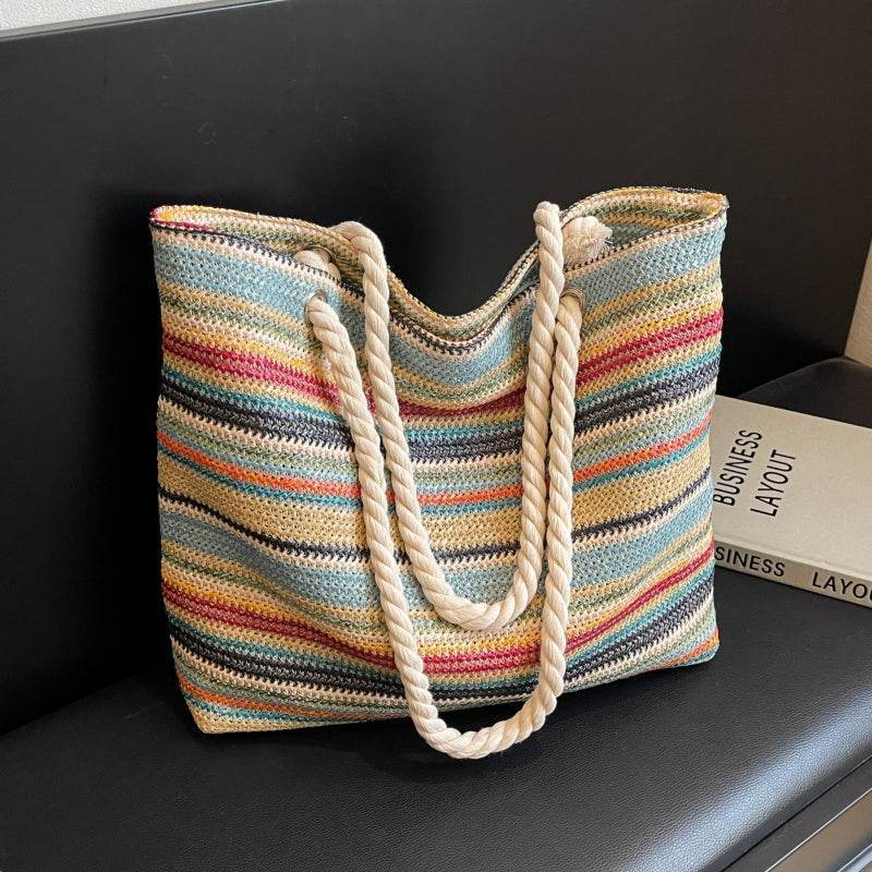 Casualruby©women woven handbags - Casualruby