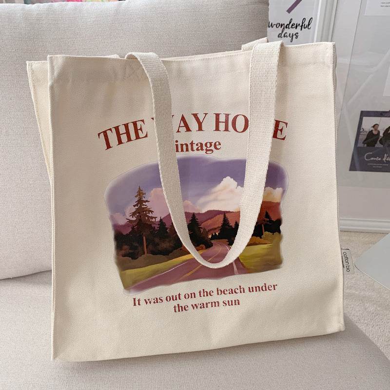 The Way Home Vintage tote bag - Casualruby