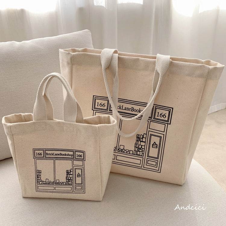 London Brick Lane Bookshop Tote Bag - Casualruby