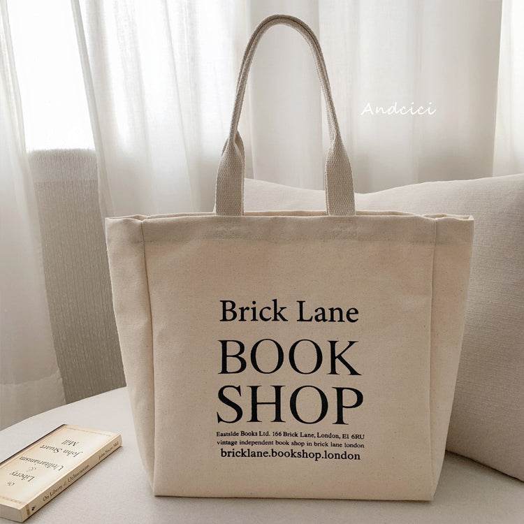 London Brick Lane Bookshop Tote Bag - Casualruby