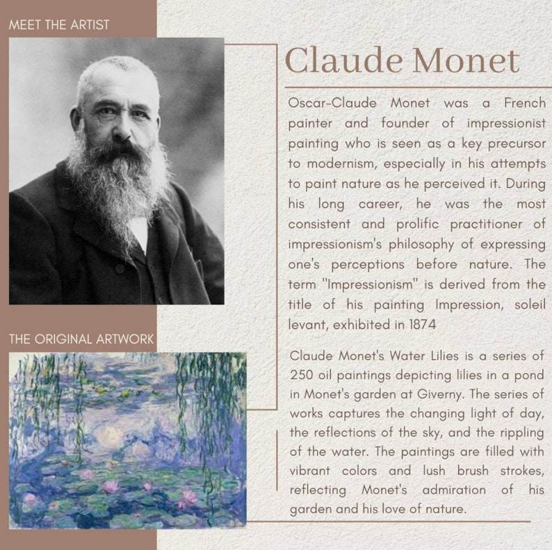 Claude Monet "Lekníny"