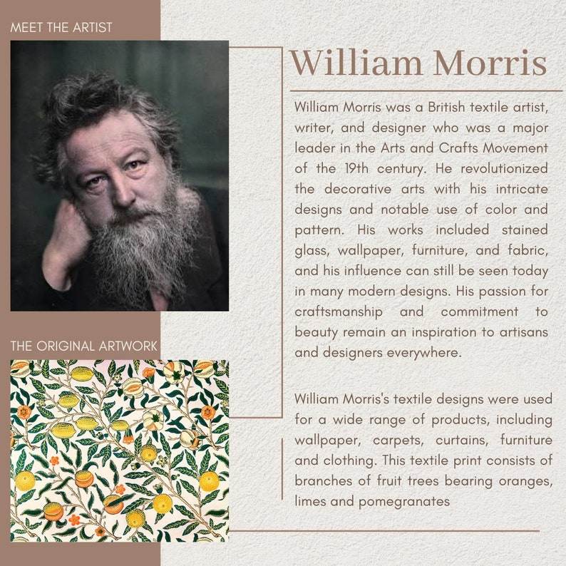 William Morris "Ovoce"