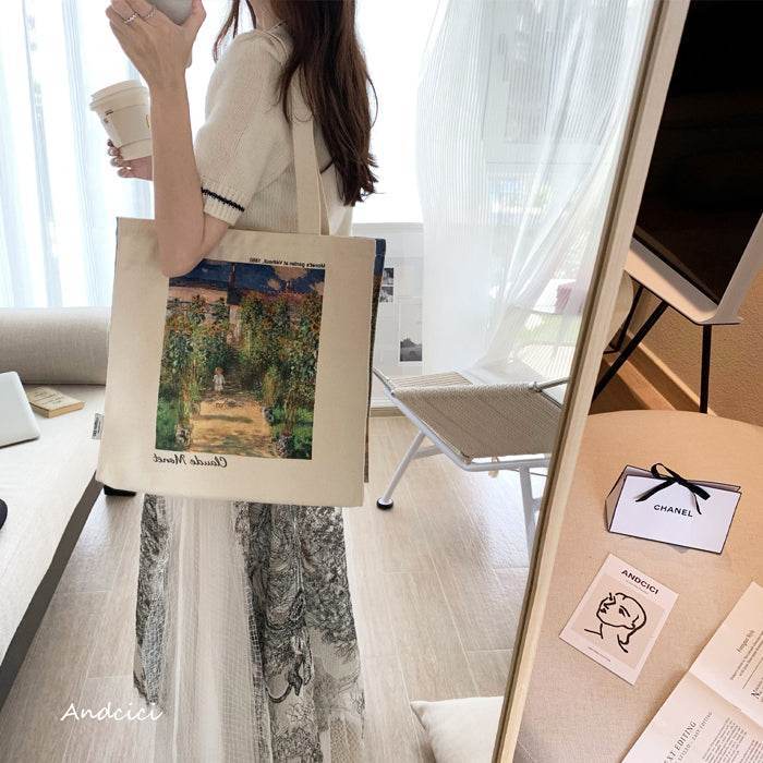 Claude Monet "Malířova zahrada ve Vétheuil"