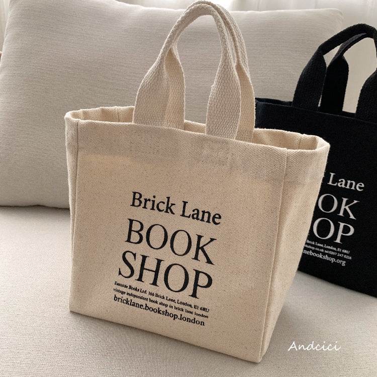 London Brick Lane Bookshop Tote Bag - Casualruby