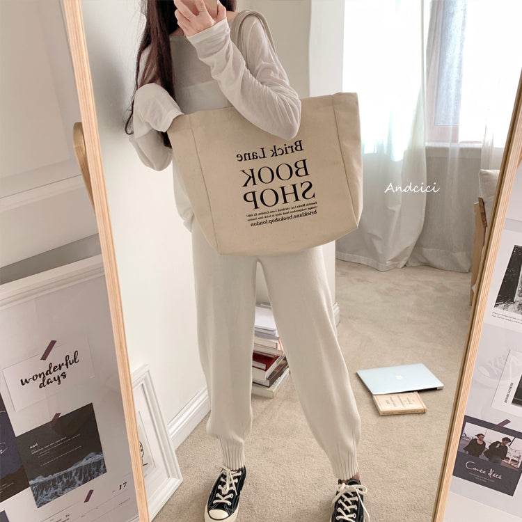 London Brick Lane Bookshop Tote Bag - Casualruby