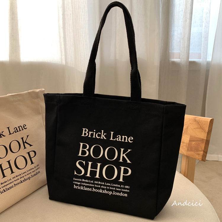 London Brick Lane Bookshop Tote Bag - Casualruby