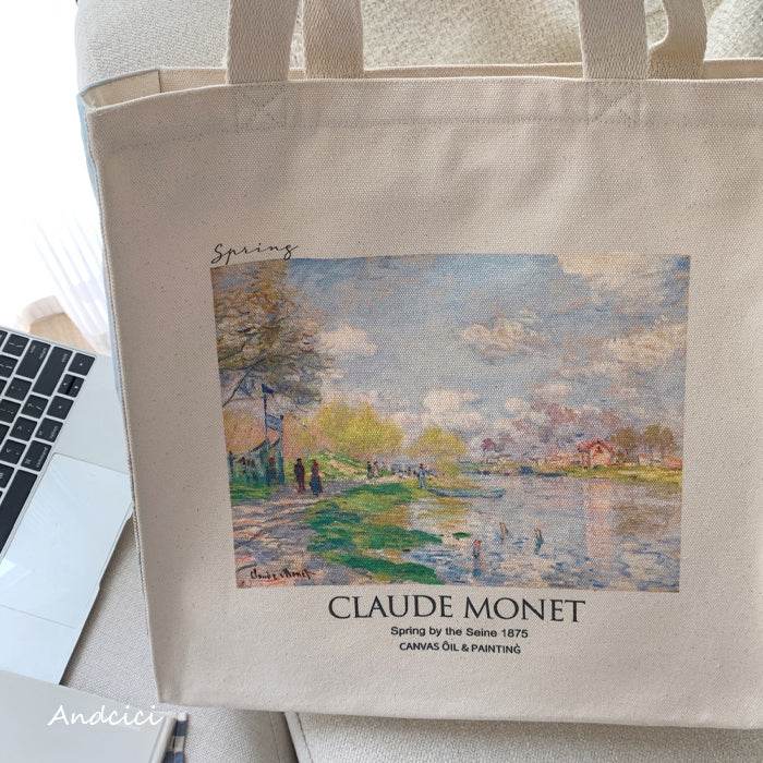 Claude Monet "Spring by the Seine"