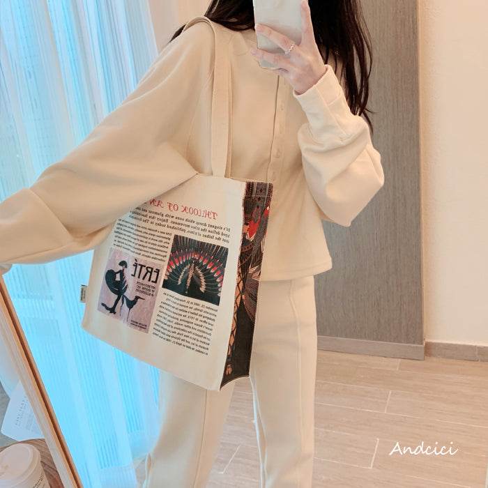 The Nile Art Deco & Lady with Greyhound Dog Tote Bag - Casualruby