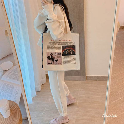 The Nile Art Deco &amp; Lady with Greyhound Dog Tote Bag - Casualruby