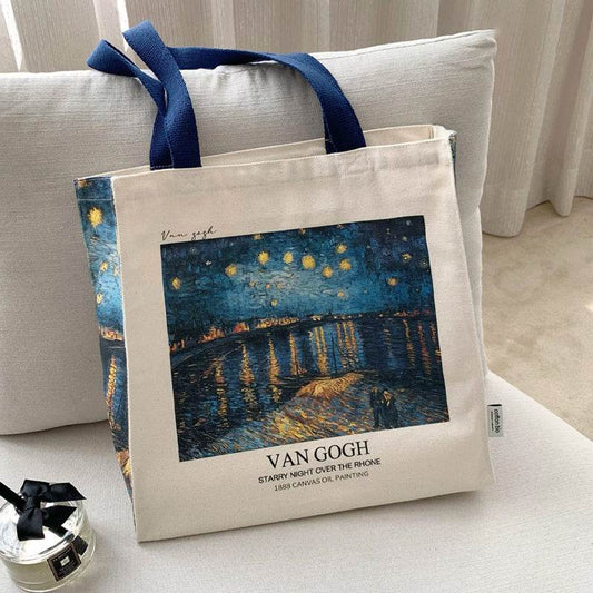 Van Gogh "Hvězdná noc nad Rhônou"