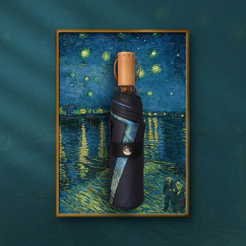Casualruby©Double-sided Van Gogh Starry Night Umbrella - Casualruby