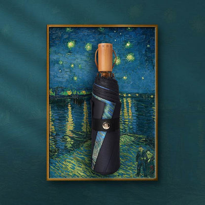 Casualruby©Double-sided Van Gogh Starry Night Umbrella - Casualruby