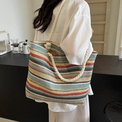 Casualruby©women woven handbags - Casualruby