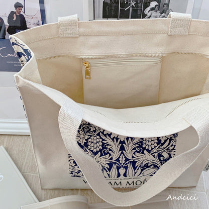 William Morris “Navy Botanical Pattern”