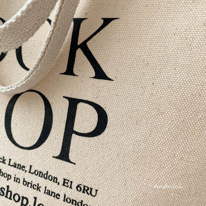 London Brick Lane Bookshop Tote Bag - Casualruby