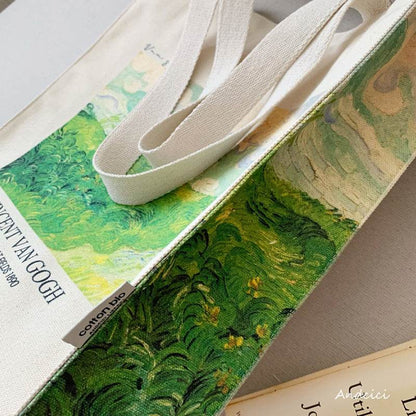 ヴァン・ゴッホ「緑の小麦畑、オーヴェール」