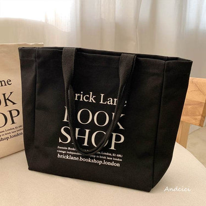 London Brick Lane Bookshop Tote Bag - Casualruby