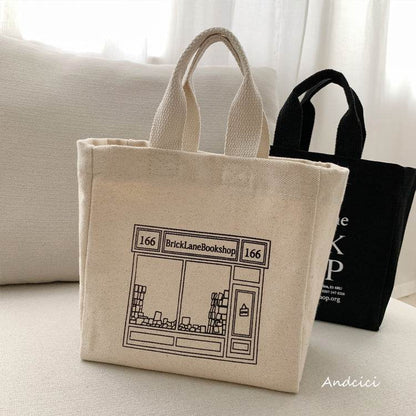London Brick Lane Bookshop Tote Bag - Casualruby