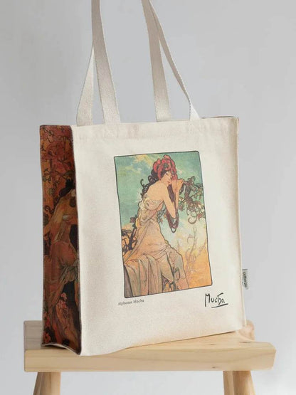 Alphonse Maria Mucha "Vier Seizoenen/zomer”