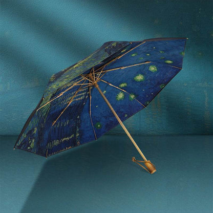 Casualruby©Double-sided Van Gogh Starry Night Umbrella - Casualruby