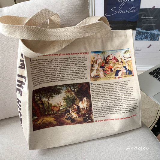 The Vision of Saint Hubert &amp; Book of the HuntTote Bag - Casualruby