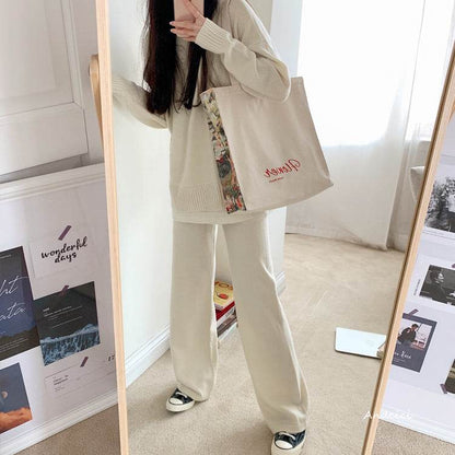 Monet Flower tote bag - Casualruby