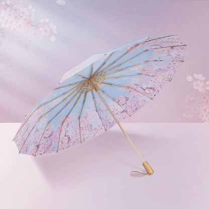 Casualruby©Double-sided Sunny & Rainy Artistry Umbrella - Casualruby