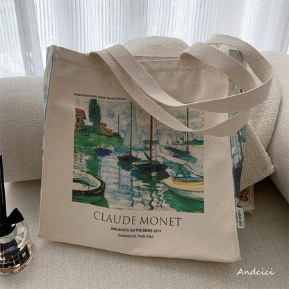 Claude Monet's "Voiliers sur la Seine"