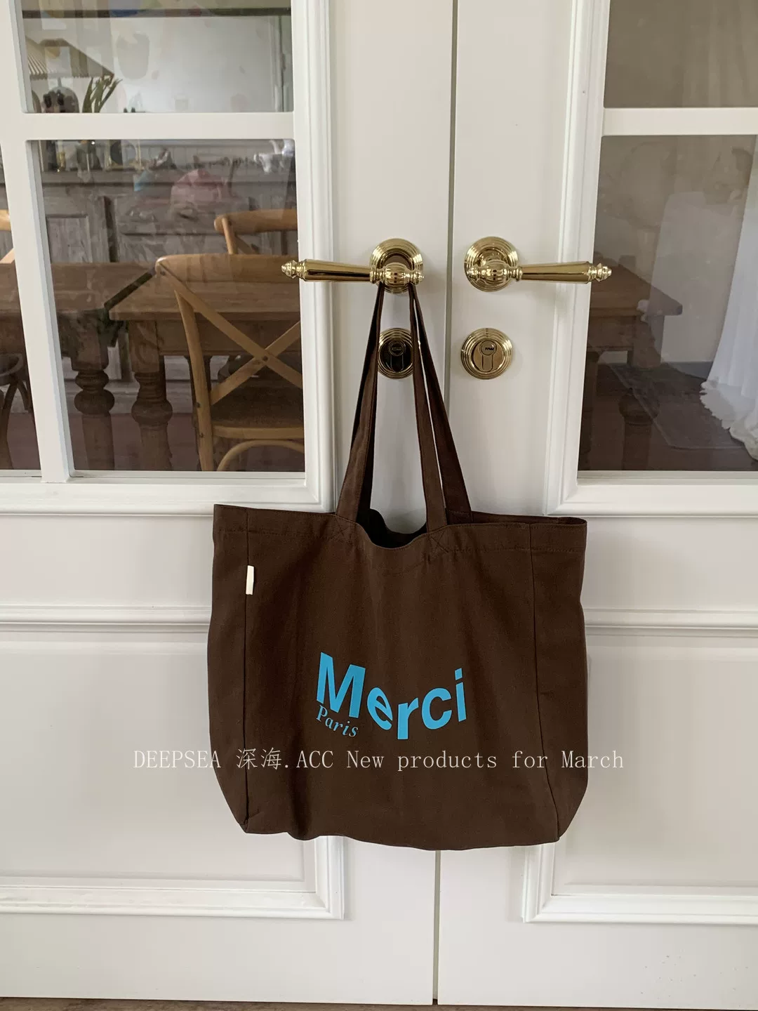 Casualruby© Large Canvas Tote Bag for Women