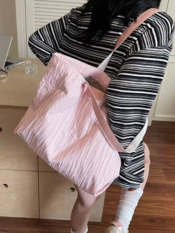 Casualruby© Oversized Canvas Tote Bag for Daily Commute