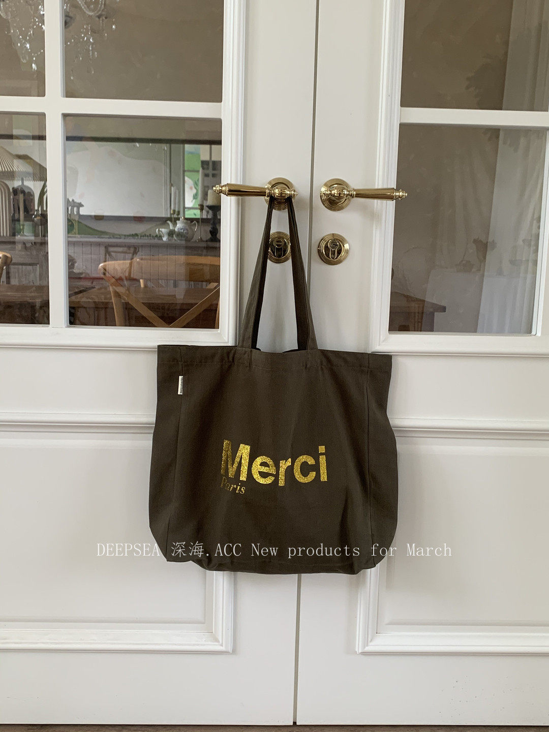 Casualruby© Large Canvas Tote Bag for Women