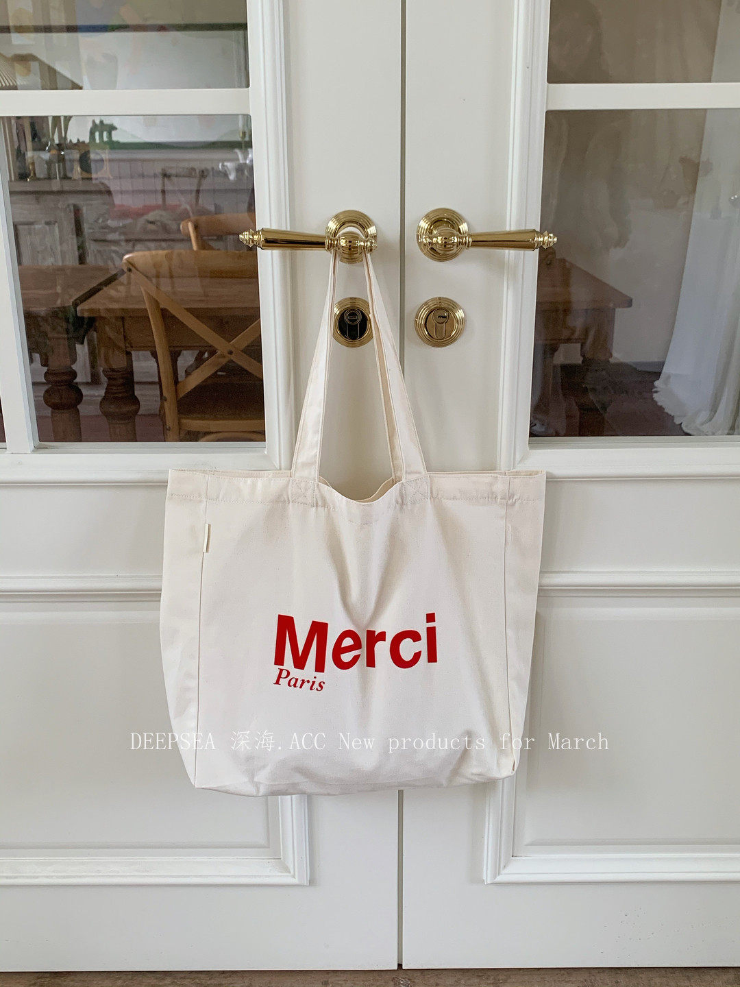 Casualruby© Large Canvas Tote Bag for Women