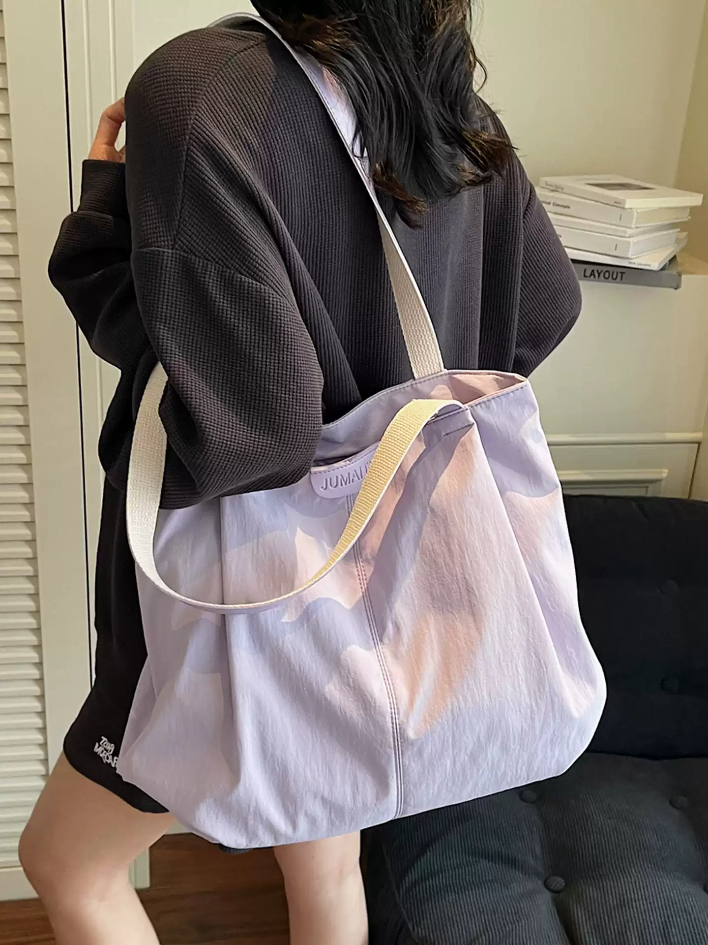 Casualruby© Lightweight Large Canvas Tote Bag for Women Daily
