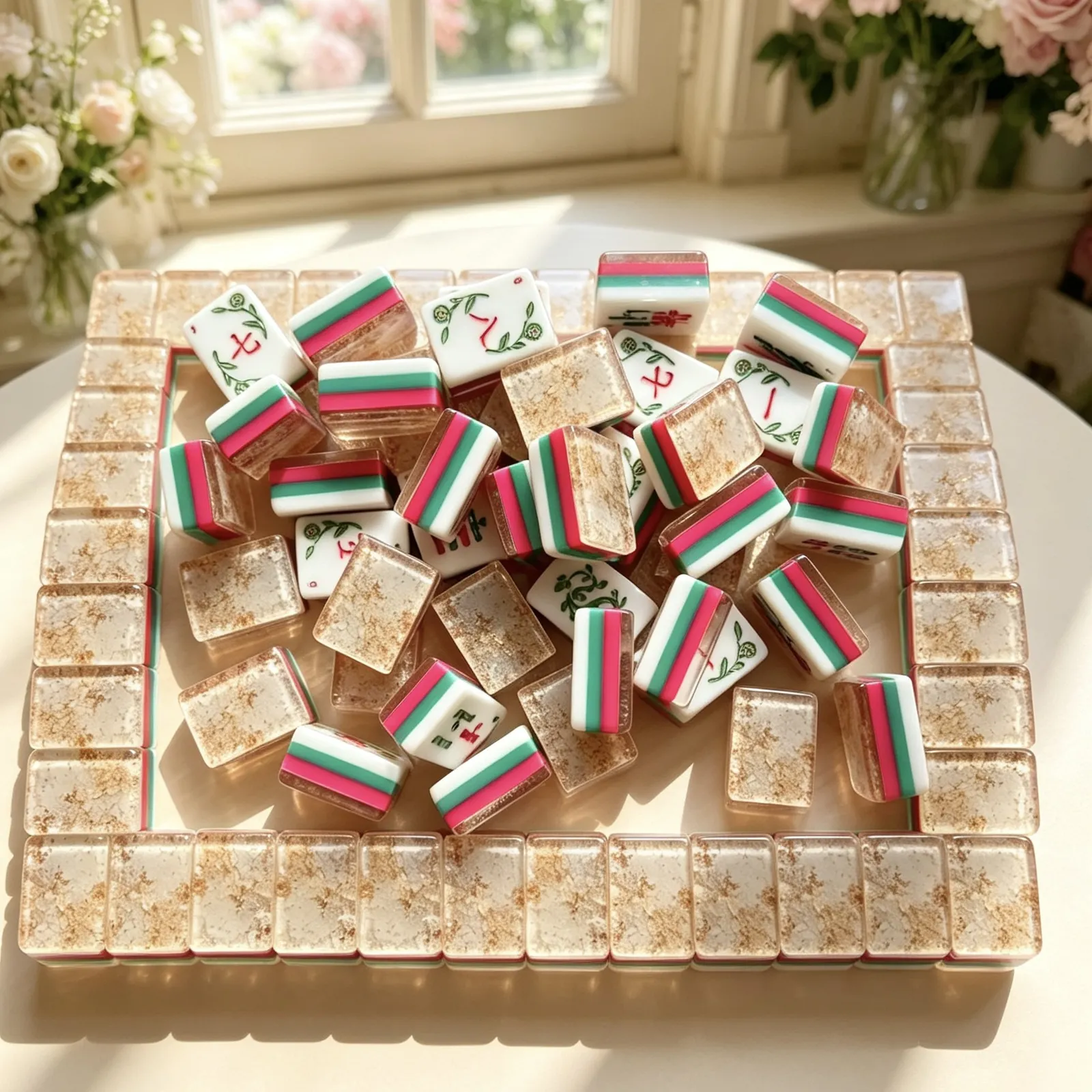 Casualruby© Wild Earth American Mahjong Tiles