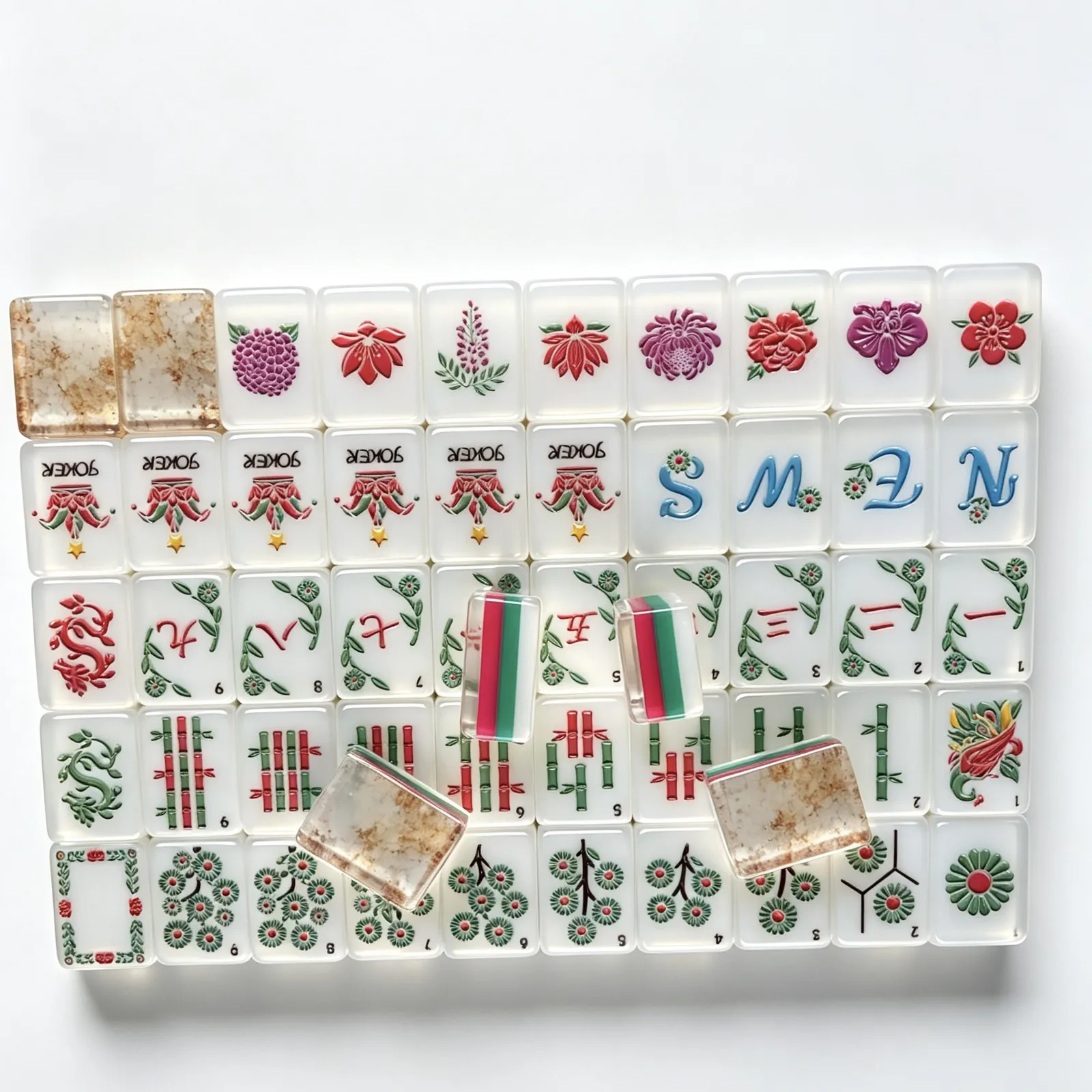 Casualruby© Wild Earth American Mahjong Tiles