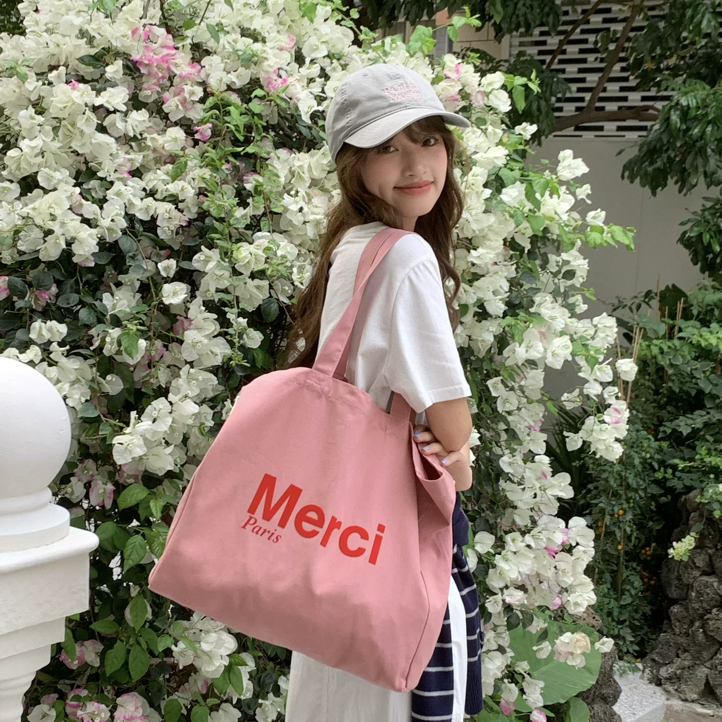 Casualruby© Large Canvas Tote Bag for Women