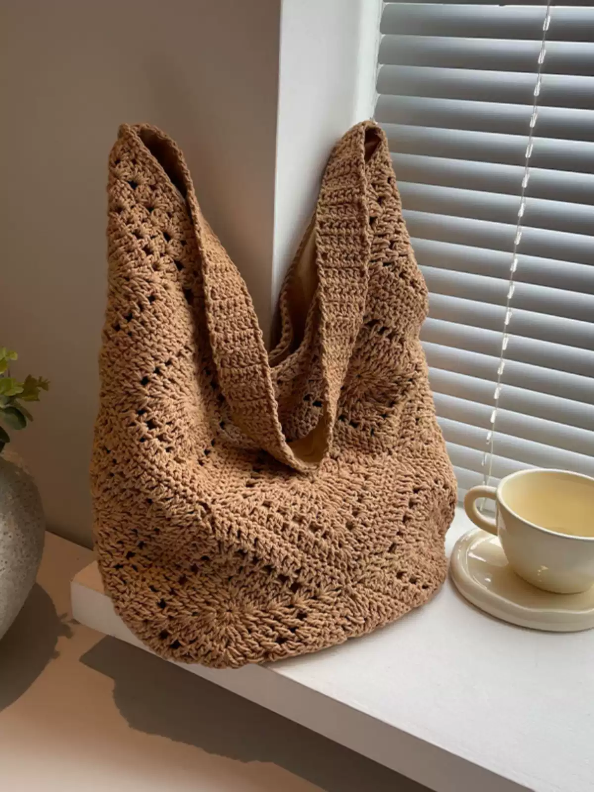 Casualruby© Handwoven Summer Tote, Large Capacity Casual Shoulder Bag
