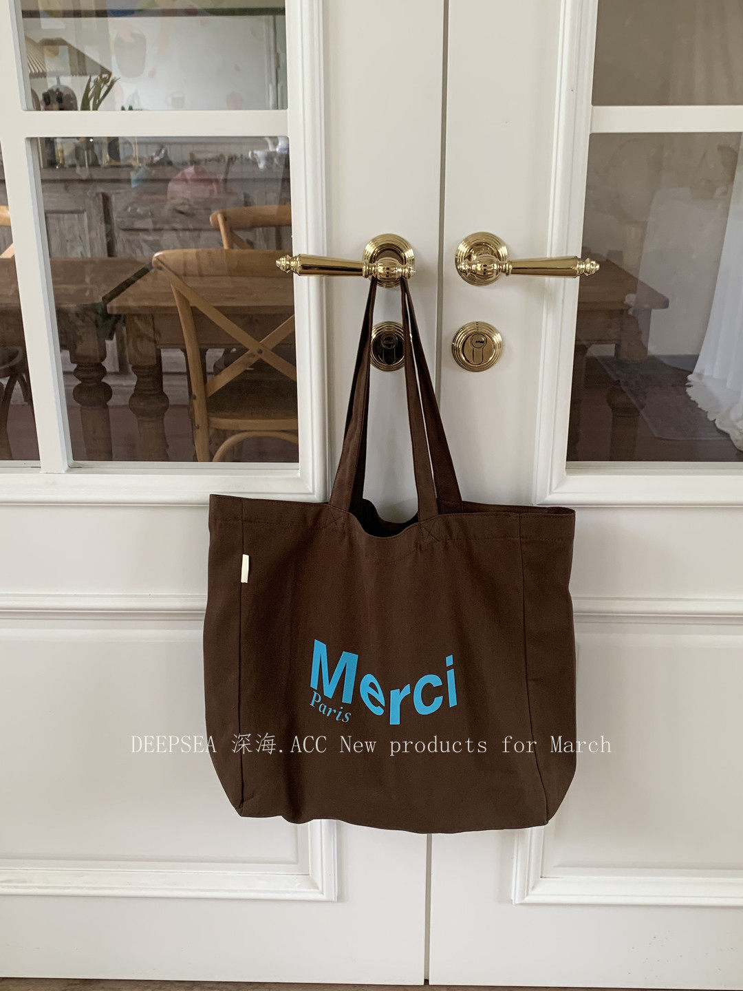 Casualruby© Large Canvas Tote Bag for Women