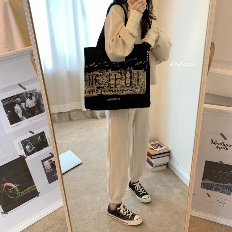 London Tea Northallerton Canvas Tote Bag with Zip