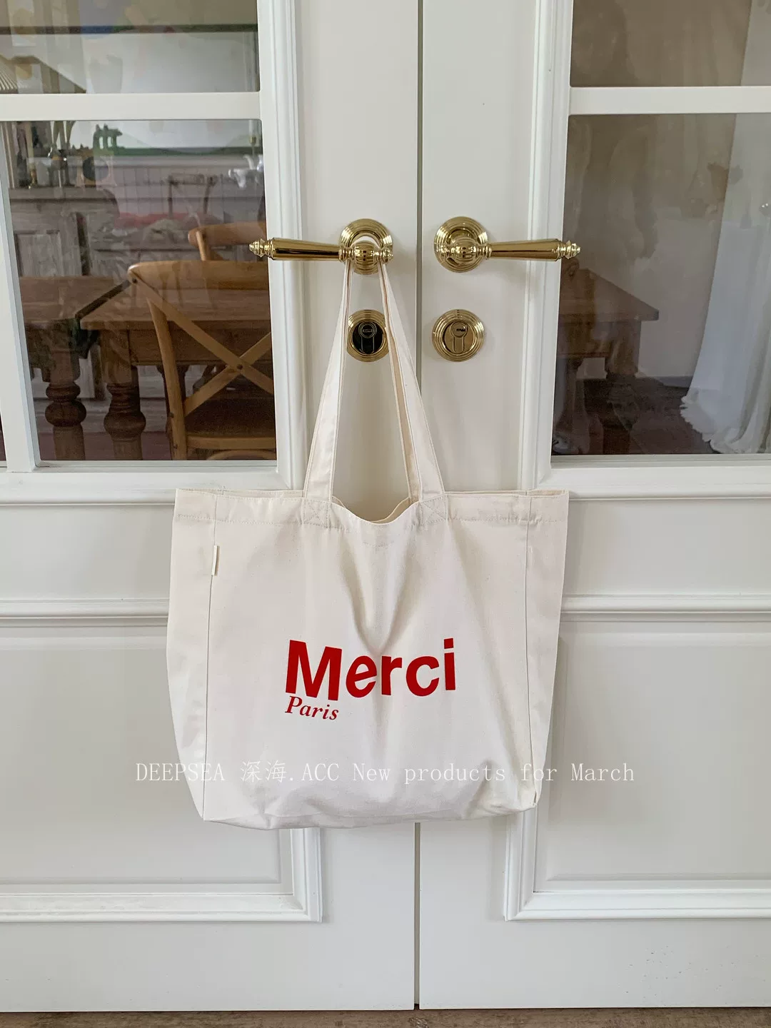 Casualruby© Large Canvas Tote Bag for Women